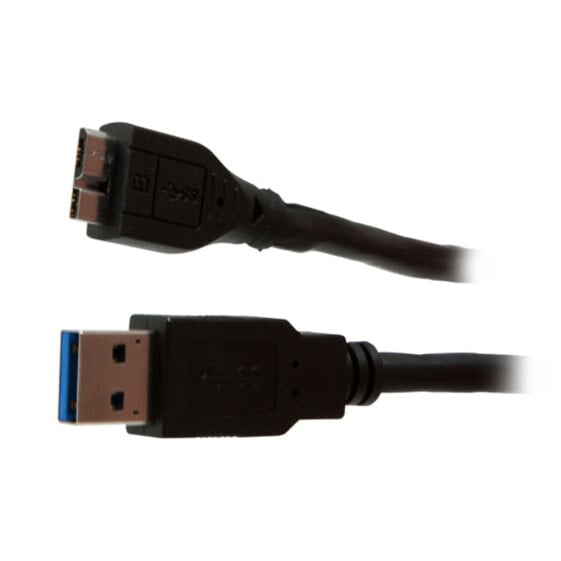 Synergy 21 S215311 - 2 m - USB A - Micro-USB B - USB 3.2 Gen 1 (3.1 Gen 1) - Male/Male - Black