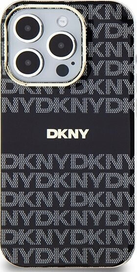 DKNY DKNY DKHMP14LHRHSEK iPhone 14 Pro 6.1" czarny/black hardcase IML Mono & Stripe MagSafe