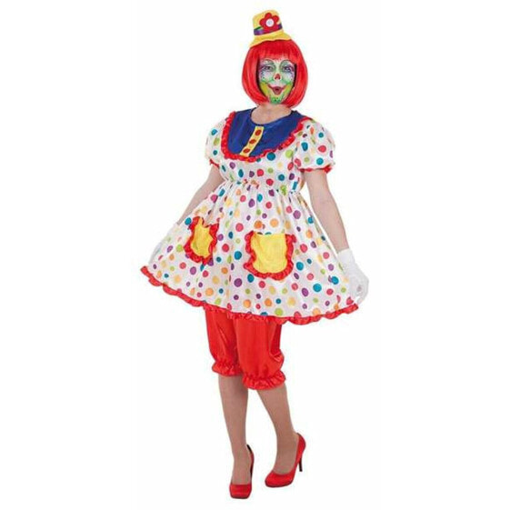 Costume for Adults Tina Female Clown M/L (3 Pieces)