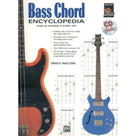 Alfred Music Bass Chord Encyclopedia Tracy Walton incl. CD