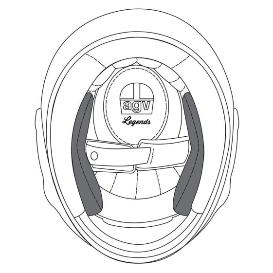 Шлем AGV X3000 Съемные подпузырники