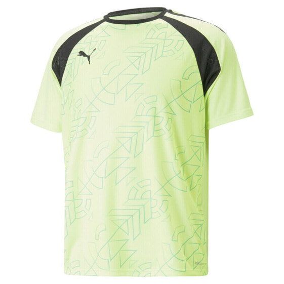 Футболка PUMA Teamliga Graphic Crew Neck Yellow