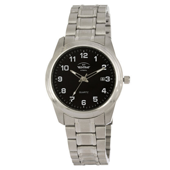 Наручные часы MVMT Men's Odyssey II Black Stainless Steel Bracelet Watch 40mm.