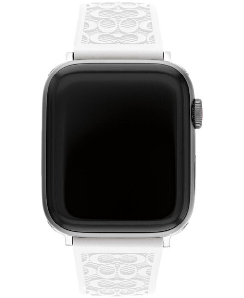Ремешок Coach White Silicone Strap Apple Watch
