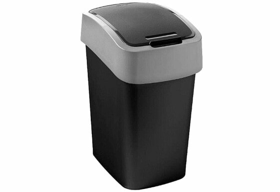 Curver Flip Bin 10L /Черный мусорный мусорная корзина