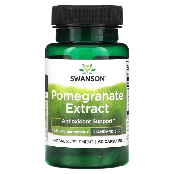 Pomegranate Extract, 250 mg, 60 Capsules