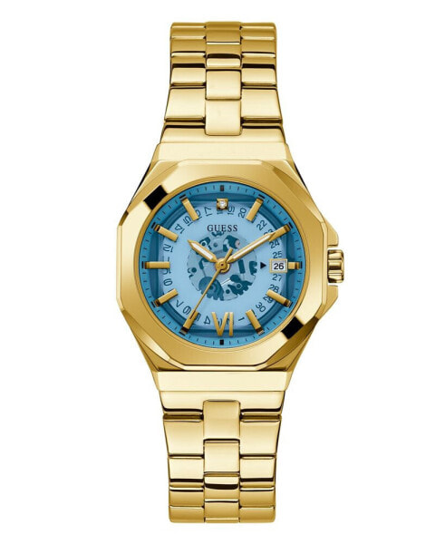 Часы Guess Date Quartz Gold-Tone Watch