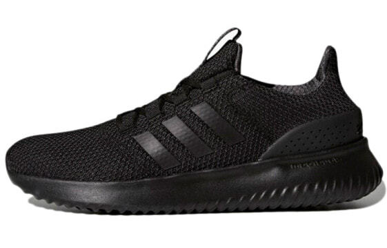 Adidas cloudfoam triple black on sale