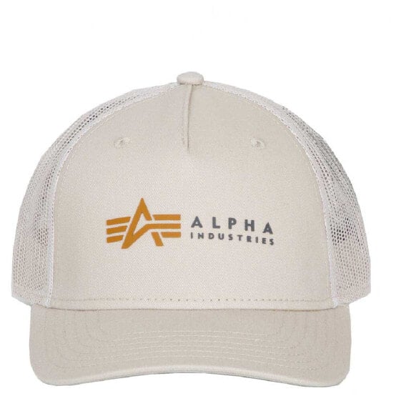 ALPHA INDUSTRIES Alpha Label Trucker Cap