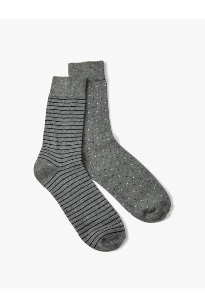 Носки Koton Stripe 2-Pack Socks