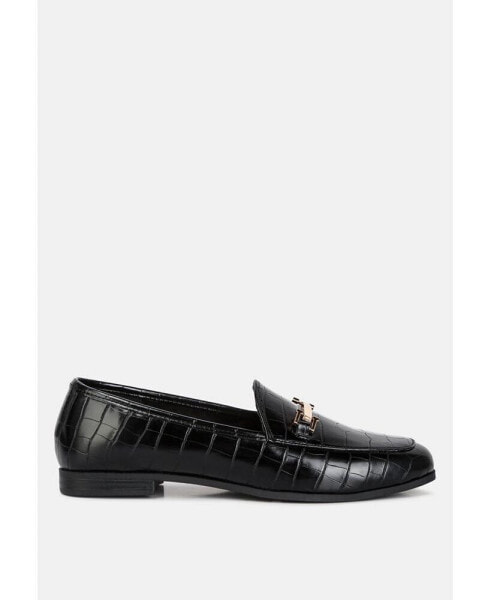 deverell street-smart horsebit embellished loafers