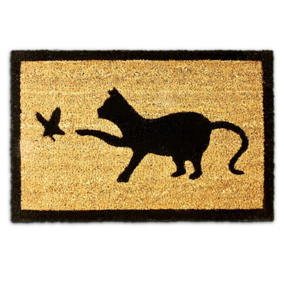 Fußmatte ‚Katze' Kokos 40x60 cm