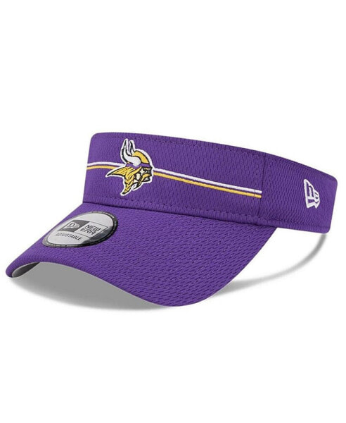 Men's Purple Minnesota Vikings 2023 NFL Training Camp Adjustable Visor