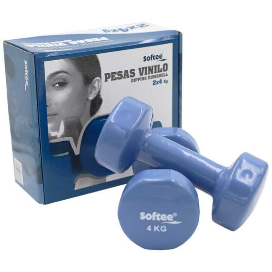 SOFTEE Vinyl s Set 4kg Dumbbell