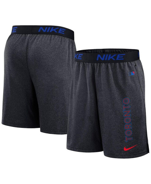 Men's Navy Toronto-Blue Jays 2024 City Connect Authentic Collection Practice Performance Shorts