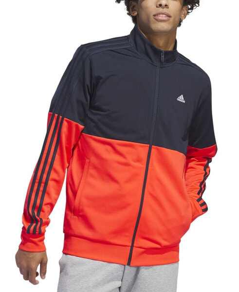 Men's Essentials Colorblocked Tricot Track Jacket