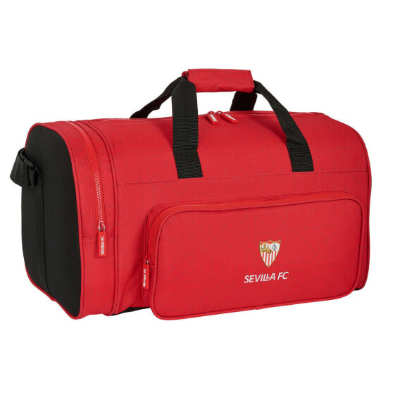 Спортивная сумка Sevilla Fútbol Club Чёрный Красный 47 x 26 x 27 cm