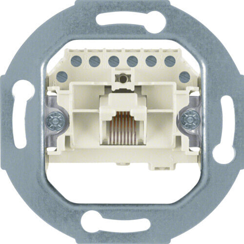 Berker 4538 - RJ-45 - White - 125 V - 1 A - 22 mm - 10 pc(s)