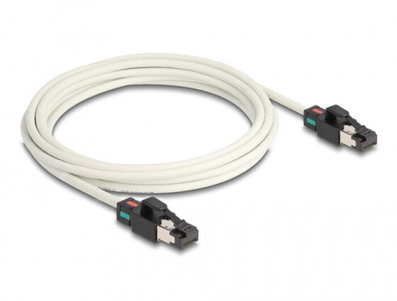 Delock 80171 - 3 m - Cat6a - S/FTP (S-STP) - RJ-45 - RJ-45