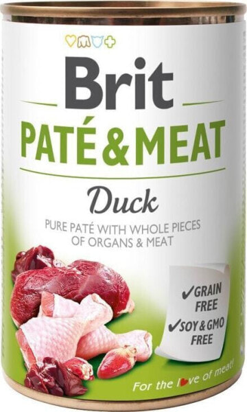 Brit puszka PATE&MEAT DUCK /6 800g