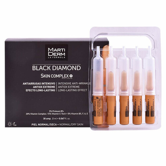 Сыворотка для лица Martiderm BLACK DIAMOND intensive anti-wrinkle ampoules 30 x 2 ml