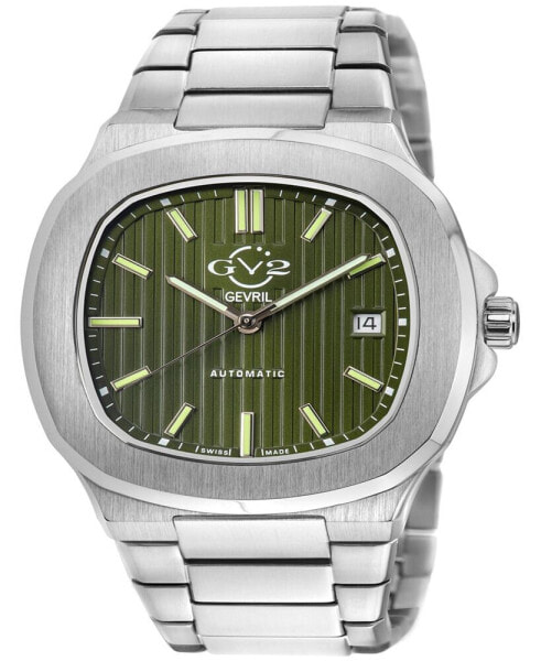 Men's Potente Silver-Tone Stainless Steel Watch 40mm