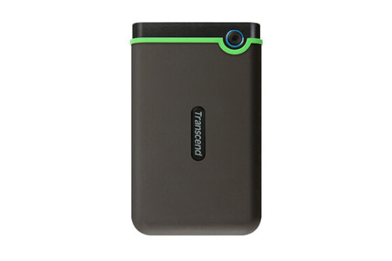 Transcend StoreJet 25M3C 2TB - 2000 GB - 2.5" - 3.2 Gen 1 (3.1 Gen 1) - Black - Green