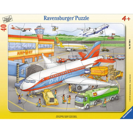 Пазл для детей Kleiner Flughafen 40 деталей Ravensburger
