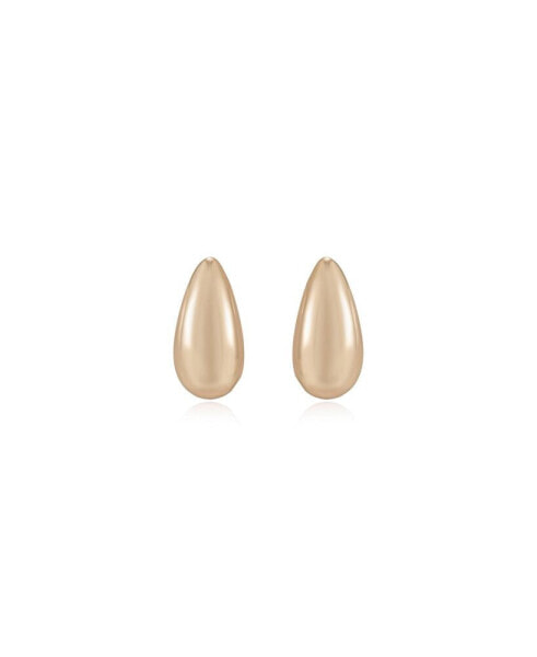 Golden Teardrop 18K Gold Plated Earrings