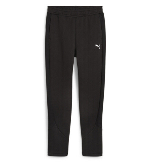 Удобные спортивные брюки женские PUMA Evostripe Training Sweatpants черного цвета