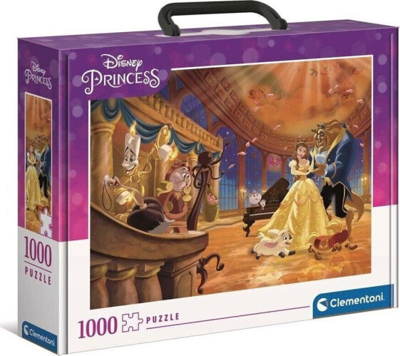 Clementoni CLE puzzle 1000 Brief Case Disney Princess 39676