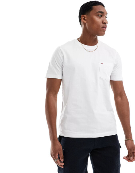 Tommy Hilfiger pocket t-shirt in white