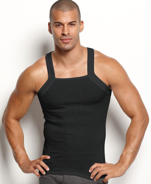 Men's Essential 2 Pack Square-Cut Tank