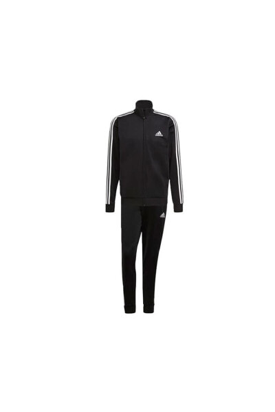 Спортивный костюм Adidas Primegreen Essentials 3-Stripes (серый, размер M)
