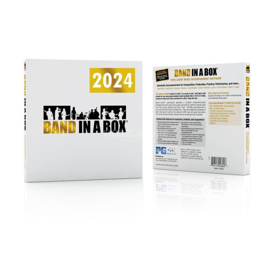 PG Music Band-in-a-Box 2024 MegaPAK PC License Code