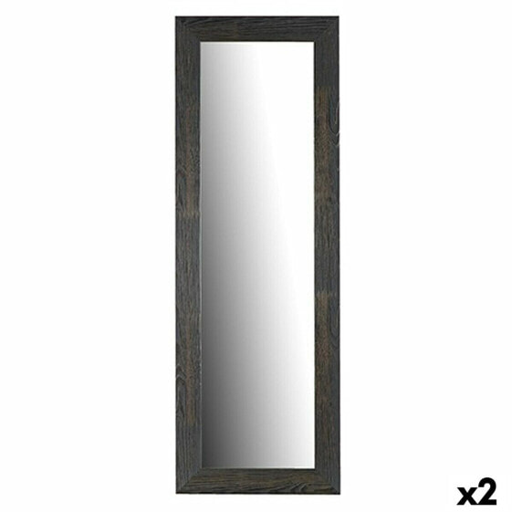 Настенное зеркало Коричневый Деревянный Cтекло 1,5 x 154,5 x 52,5 cm (2 штук)