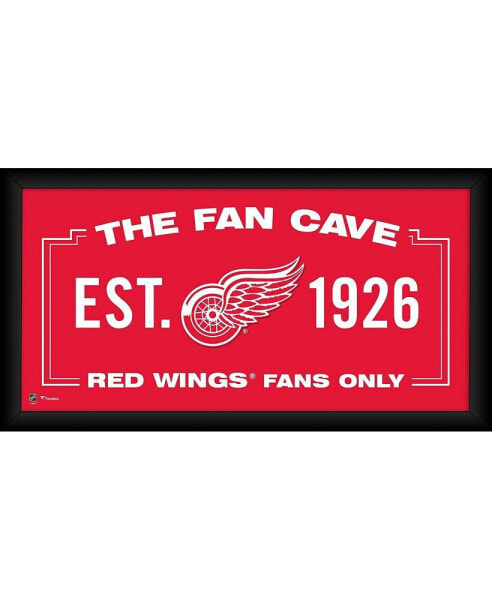 Коллаж для фанатов, Detroit Red Wings, 10" х 20", Fanatics Authentic