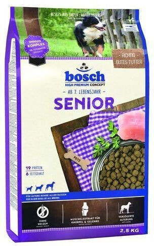 Сухой корм для собак Bosch, Senior, для пожилых, 2.5 кг