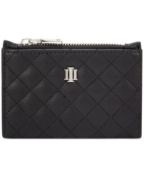 Inc International Concepts Ashlinn Wallet Black Silver