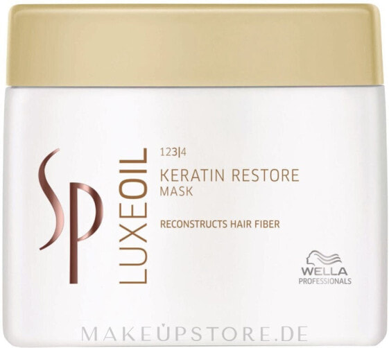 Regenerierende Haarmaske mit Keratin - Wella SP Luxe Oil Keratin Restore Mask 400 ml