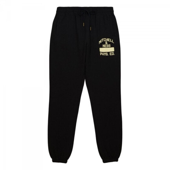 Mitchell & Ness Branded Fashion Graphic Sweatpants M PSWP5533-MNNYYPPPBLCK