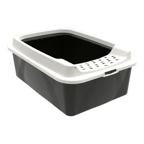 Ящик для кошачьего туалета Rotho My Pet Bonnie Eco Белый/Черный 57,2 x 39,3 x 20,9 cm