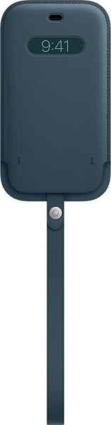 Apple Skórzany futerał z MagSafe do iPhonea 12 | 12 Pro - Bałtycki błękit