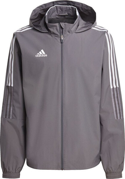 Adidas Bluza męska adidas Tiro 21 Allweather szara GM7389