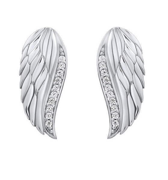 Серьги Silvego Angel Wings zircons Lasha FW10187E
