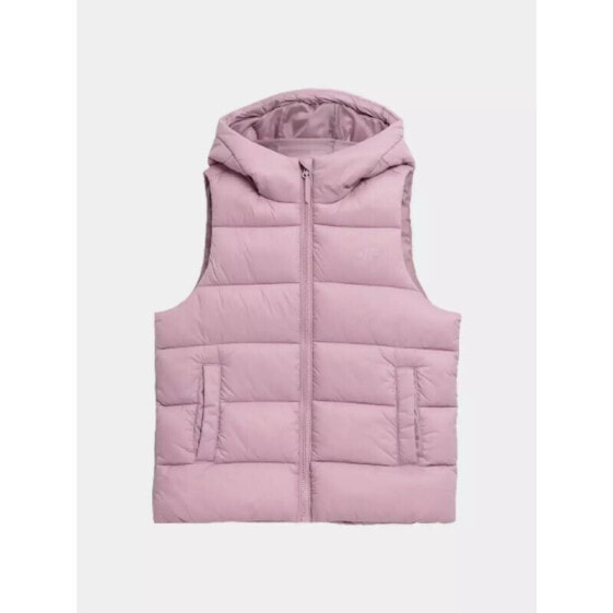 Жилет детский для девочек 4F Jr Gilet 4FJSS23TVJAF007-56S