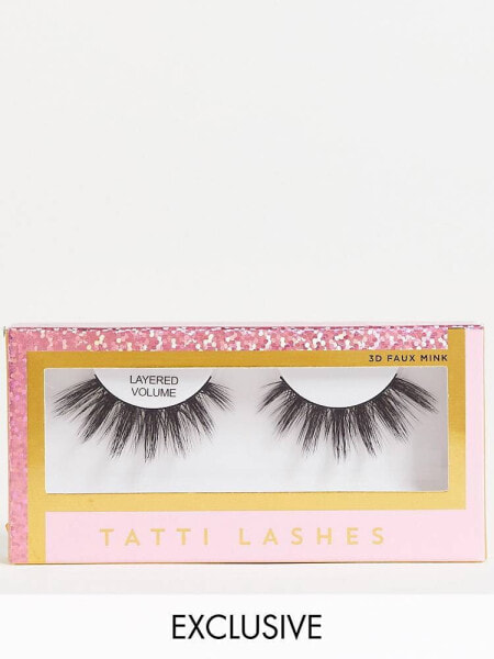 Tatti Lashes X ASOS Exclusive Layered Volume False Lashes