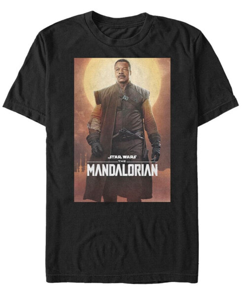 Star Wars The Mandalorian Greef Karga Character Poster Short Sleeve Men's T-shirt