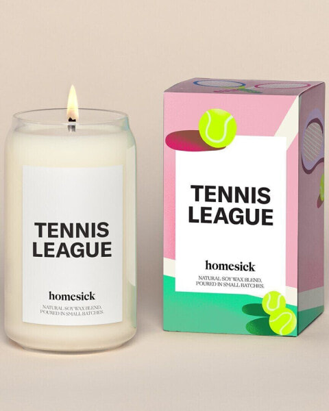 Homesick Tennis League Candle White