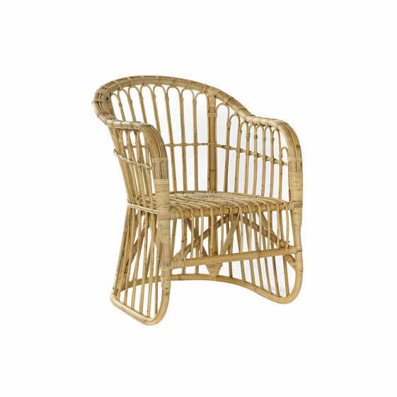 Кресло ротанг DKD Home Decor Светло-коричневое (62 x 72 x 83 см)
